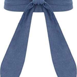 Women Obi Belt Fashion Wrap Around Wide Waistband Knotted Belt for Dress
